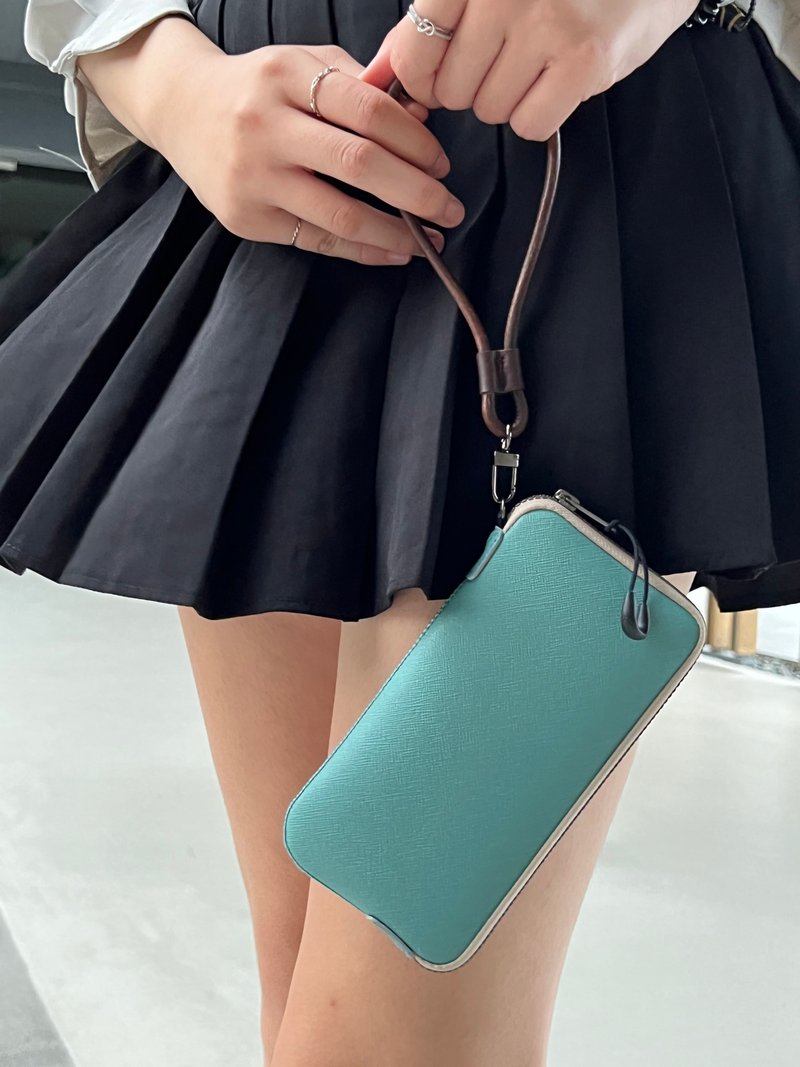 挂绳手机包 可爱手机包 手机皮套 手机防水保护包附赠牛皮挂绳 - 手机壳/手机套 - 橡胶 多色