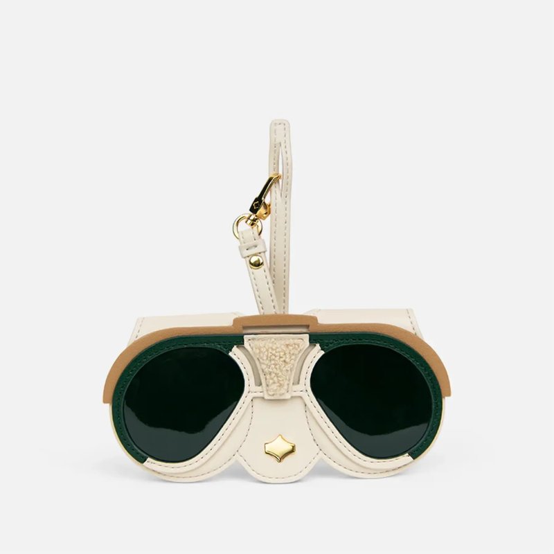 ANY DI 德国时尚真皮眼镜包-葡萄酒 - 吊饰 - 真皮 