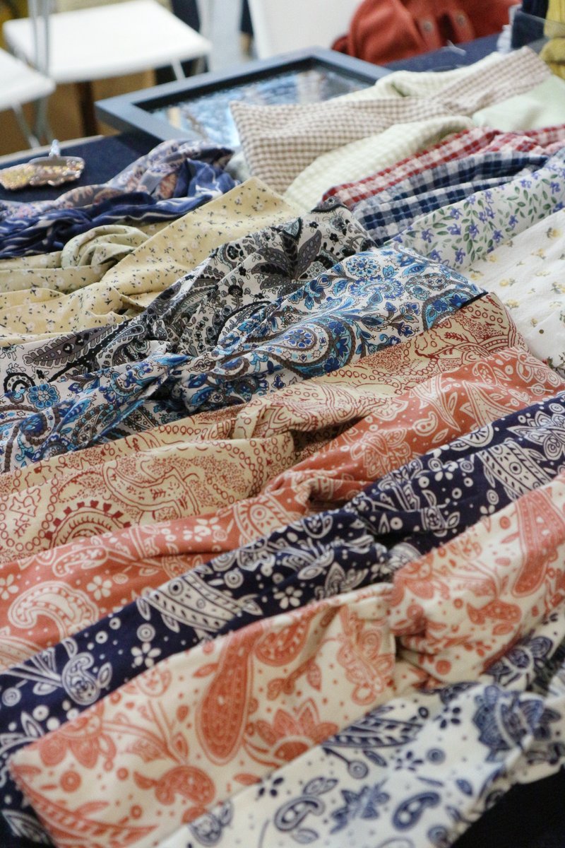 【发带】腰果花 凤尾花 民族风 女生必备 男生也适合 成熟 文青 - 发饰 - 棉．麻 多色