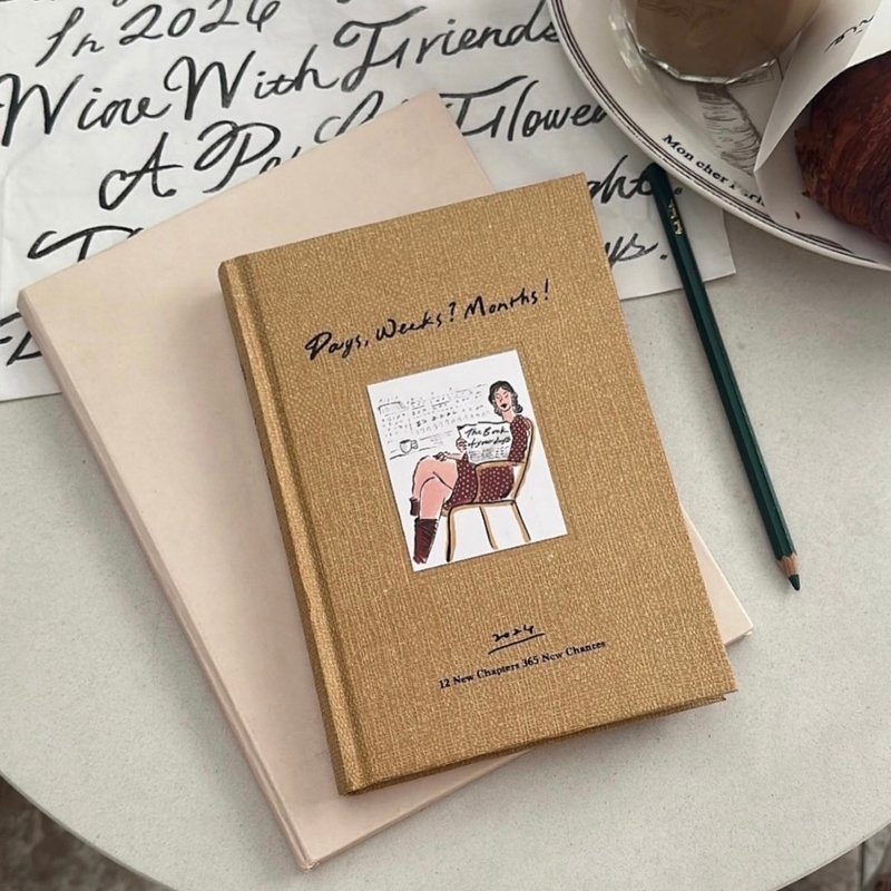 2024图文手帐 / Days,weeks?Months! - 笔记本/手帐 - 纸 