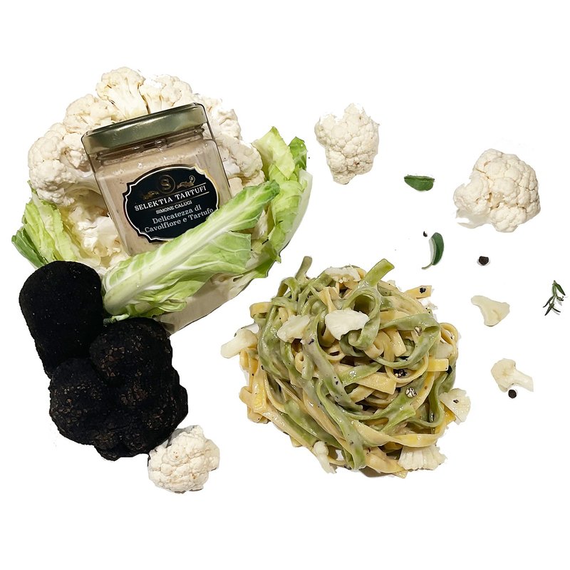 【SELEKTIA】意大利白花椰菜奶油松露酱80g - 酱料/调味料 - 新鲜食材 