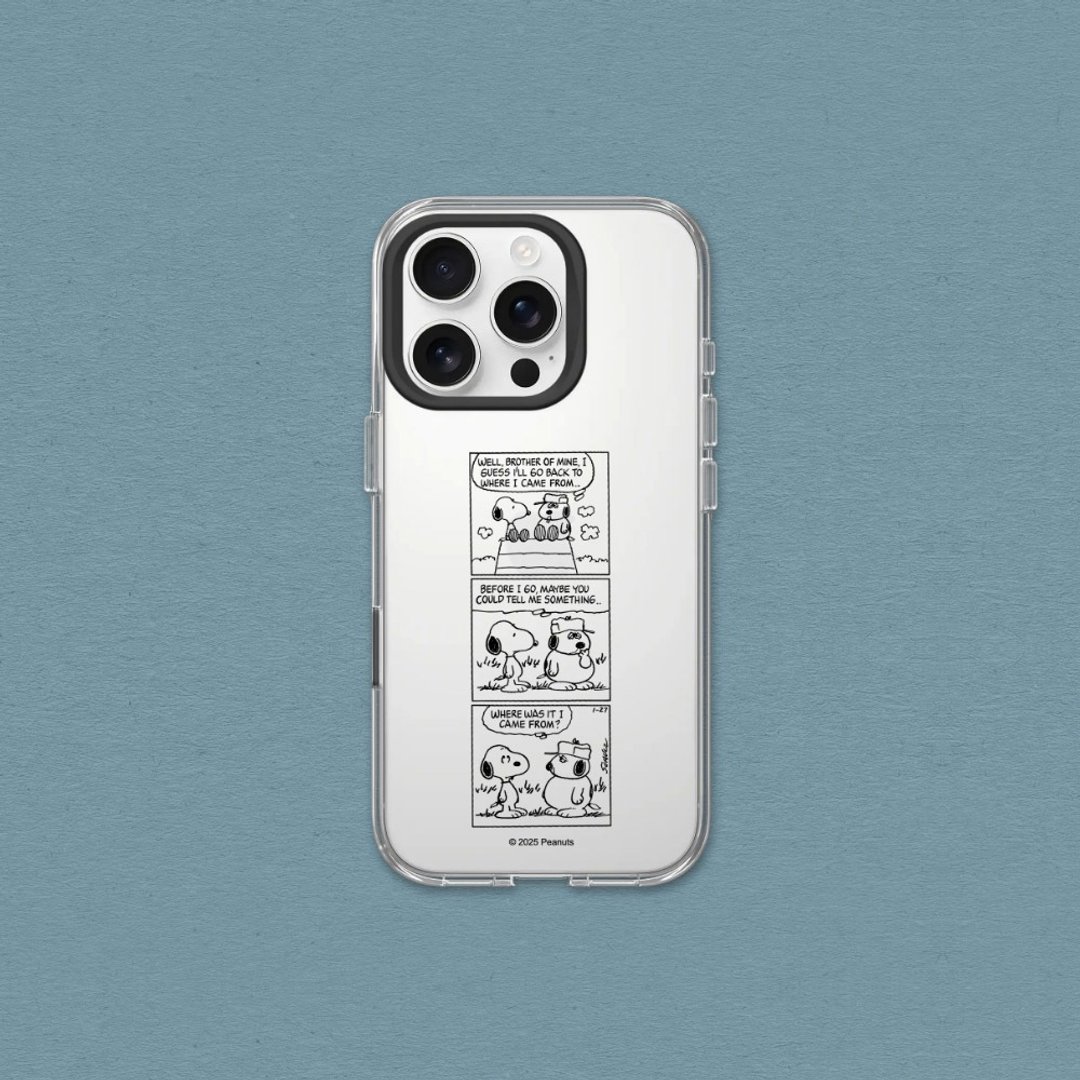 Clear透明防摔手机壳∣Snoopy史努比/经典漫画 for iPhone - 手机壳/手机套 - 塑料 透明