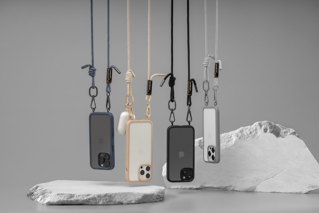 iPhone 15 Roam Strap 超军规挂绳防摔手机壳 支持磁吸 - 数码小物 - 塑料 