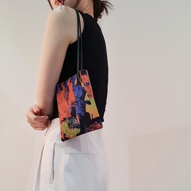 Arabian Nights 2WAY phone Pochette sacoche - 侧背包/斜挎包 - 其他材质 红色