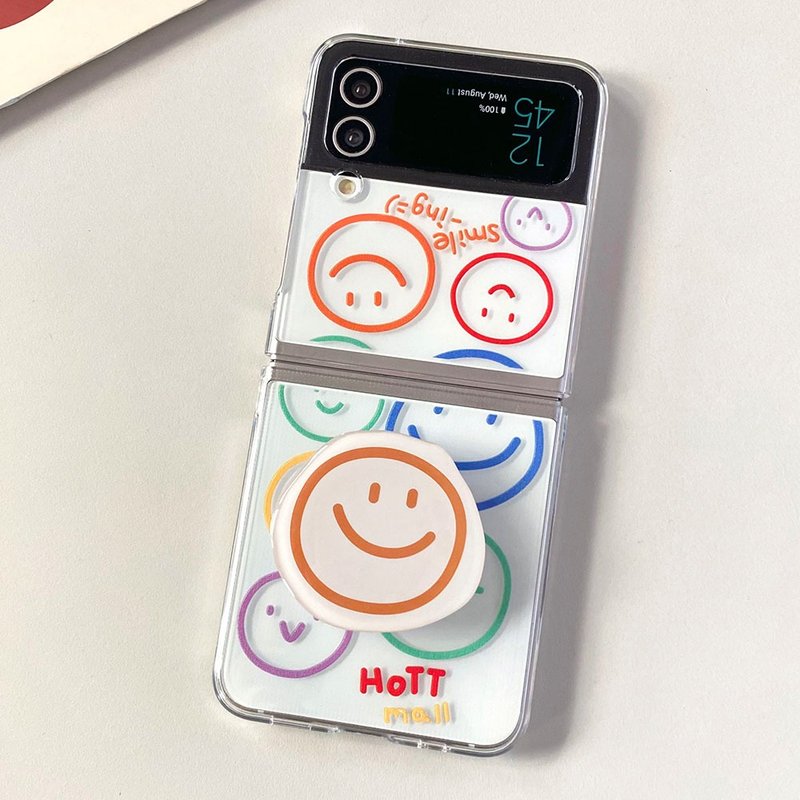 微笑 ZFLIP 手机壳 Grip 智慧托克套装 - 手机壳/手机套 - 塑料 多色