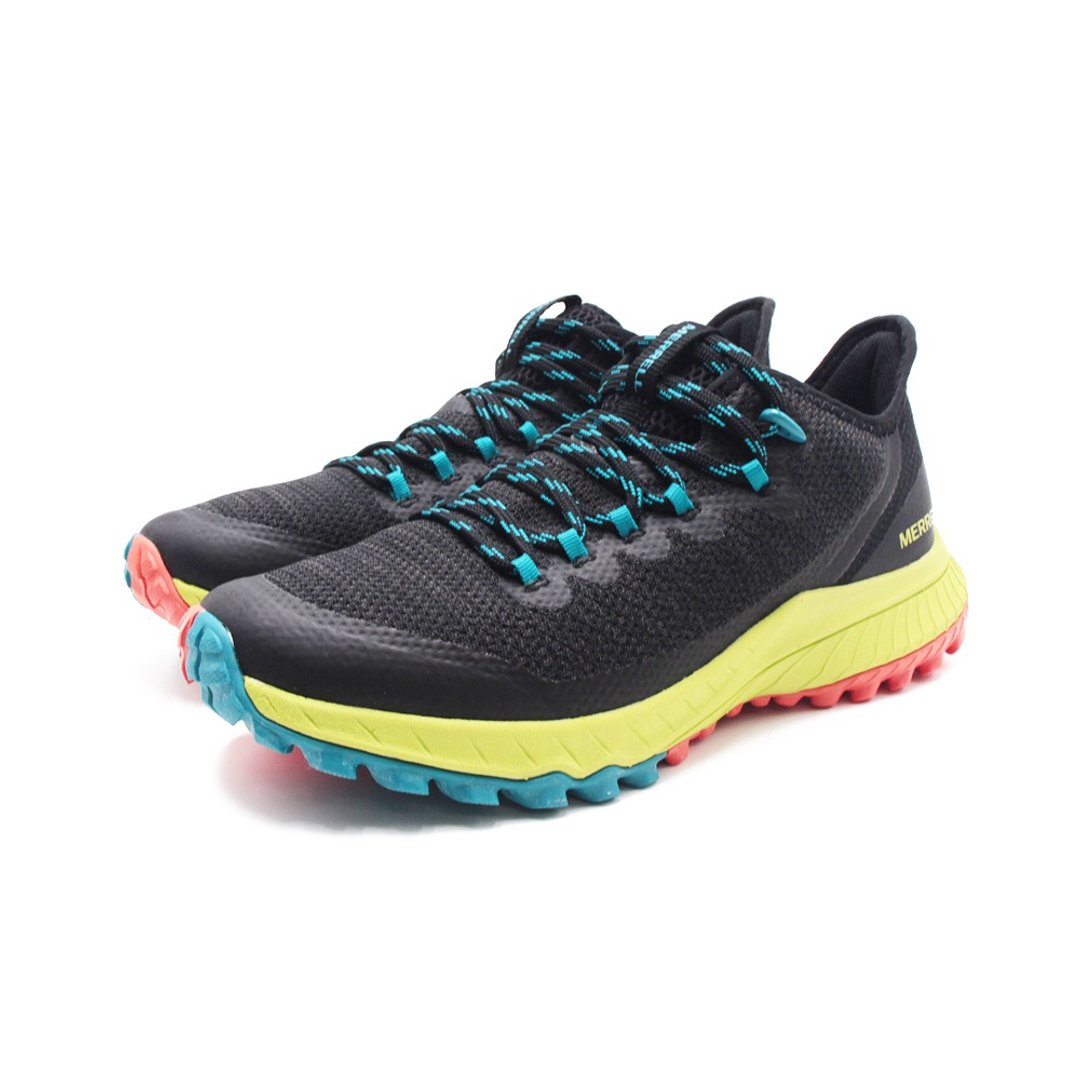 MERRELL(女)Bravada机能缓震防撕裂户外越野鞋 女鞋-黑蓝绿 - 女款运动鞋/球鞋 - 橡胶 