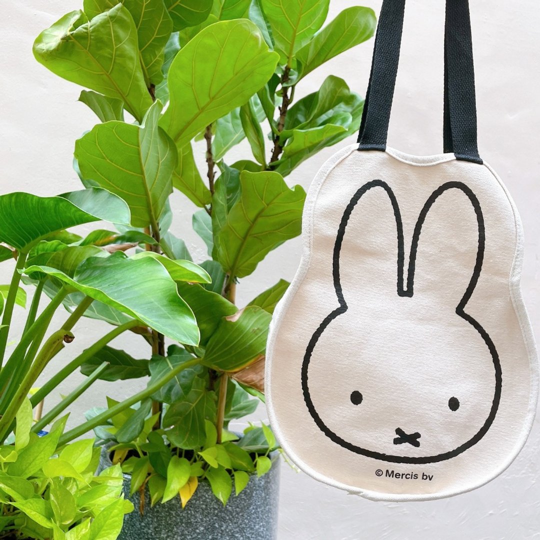 MIFFY授权 | 米飞造型帆布包 - 手提包/手提袋 - 棉 