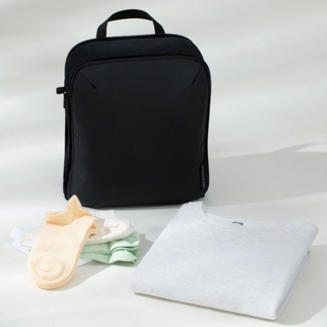 XD Design Eco Flex Packing Cube 环保衣物压缩收纳包 - 化妆包/杂物包 - 其他人造纤维 黑色
