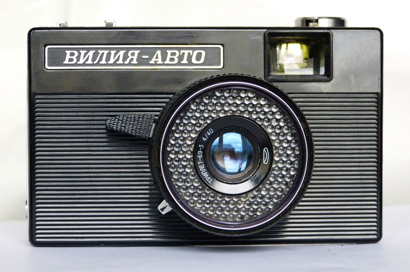 Vilia Avto Auto USSR 35mm 测距式底片相机镜头 Triplet 69-3 4/40 BelOMO - 相机 - 其他金属 黑色