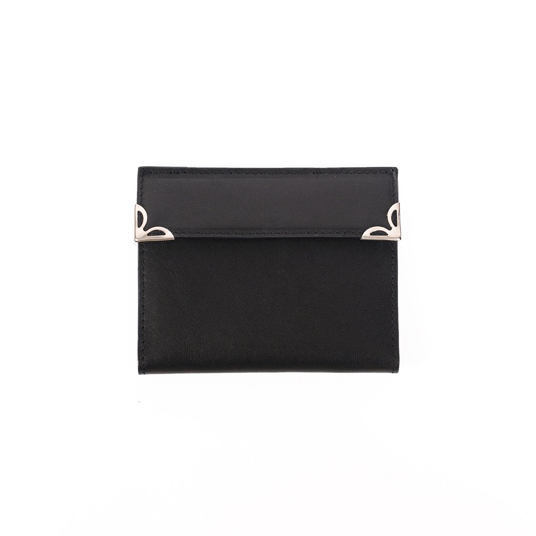 Manhattan Card Wallet|黑色卡包|钱包|短夹|卡夹|植鞣皮|软牛皮 - 皮夹/钱包 - 真皮 黑色