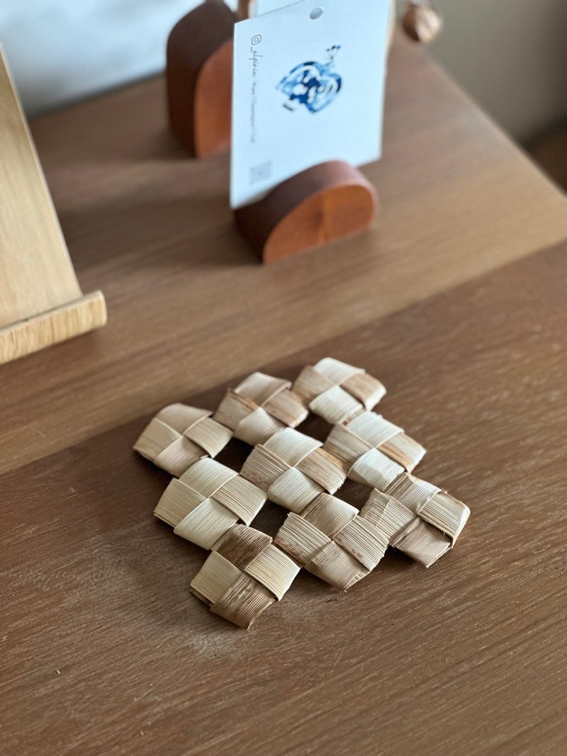 大饼干杯垫 - 杯垫 - 植物．花 