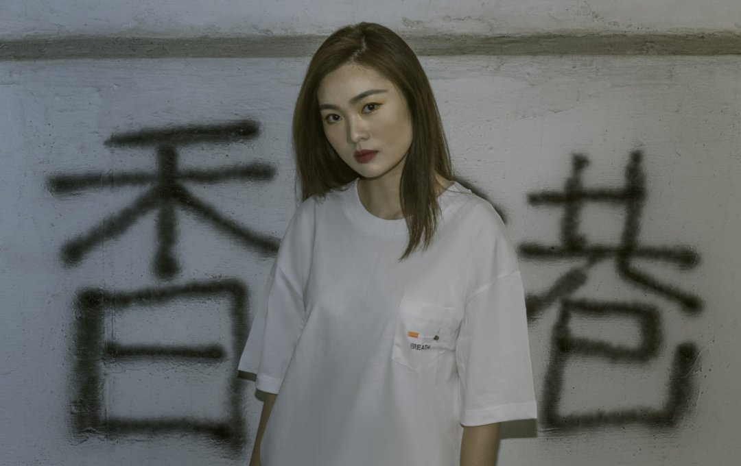 呼吸 有口袋T恤 220gsm全有机棉 - 男装上衣/T 恤 - 棉 白色