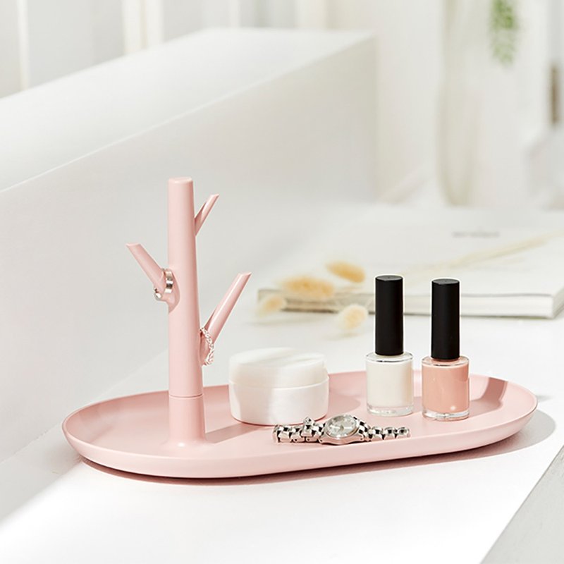 韩国原装 LITEM里特多功能置物托盘(粉红)(白) - 摆饰 - 塑料 