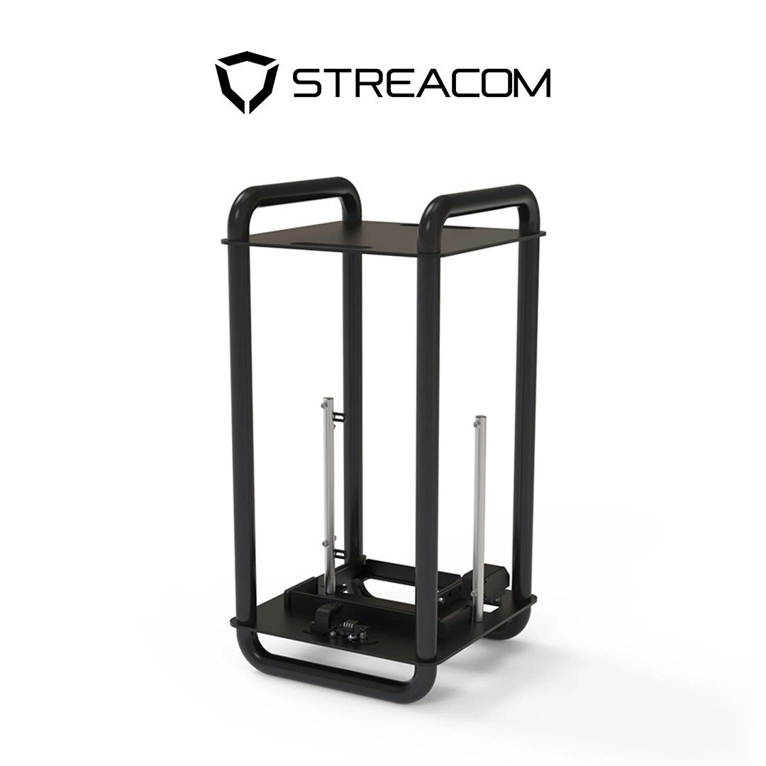 【STEACOM】立式开放 ITX 机壳 黑 - 电脑配件 - 其他金属 黑色