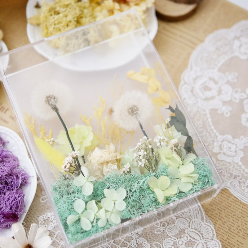 花盒材料包 极度花燥 永生花 花礼 - 植栽 - 植物．花 多色