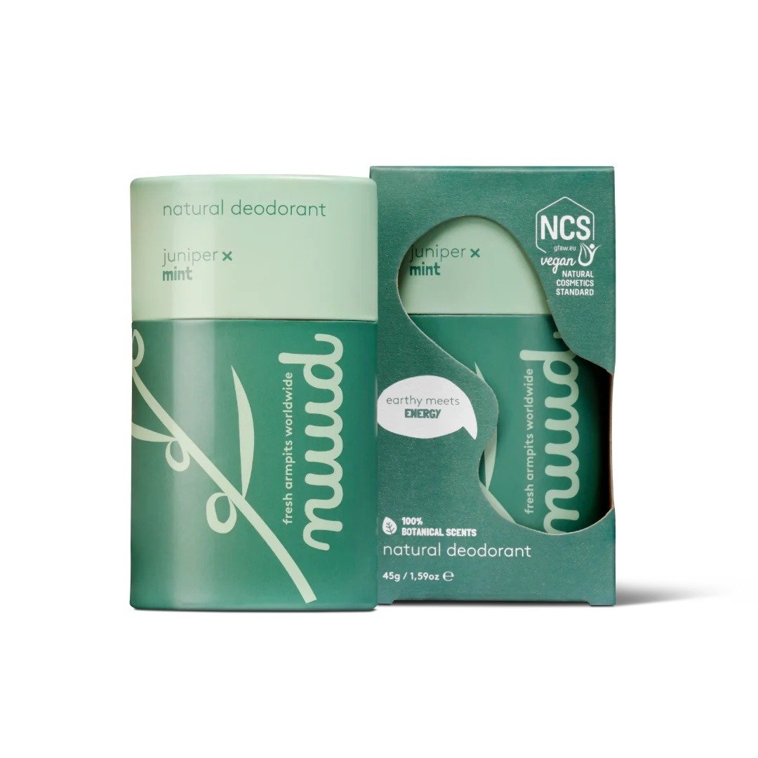 Nuud Care 纸管装天然高效香体膏 – 杜松✕薄荷味 - 香水/香膏 - 环保材料 绿色