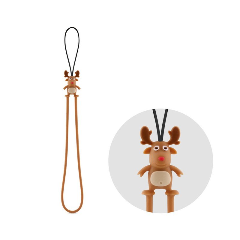 Bone 蹦克 / Deer Strap 麋鹿吊绳 - 其他 - 硅胶 咖啡色