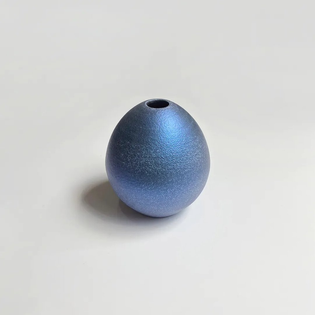 【303select】有田烧日本 麟Lin系列 KAKI 花瓶 (S/M) - 花瓶/陶器 - 瓷 
