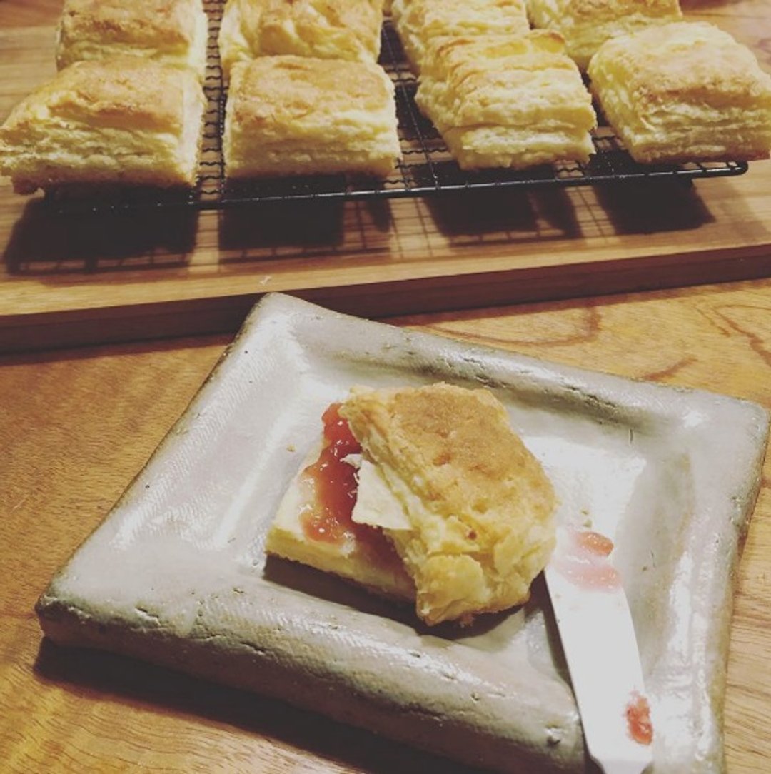 肉桂砂糖千层司康 - 蛋糕/甜点 - 新鲜食材 