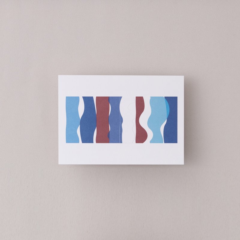 Q.B.days 靠北过日子明信片 / 台湾城市风景系列 - 卡片/明信片 - 纸 多色