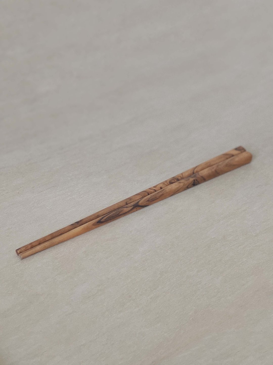 橄榄木手工制筷子组合/加长筷子 - 筷子/筷架 - 木头 