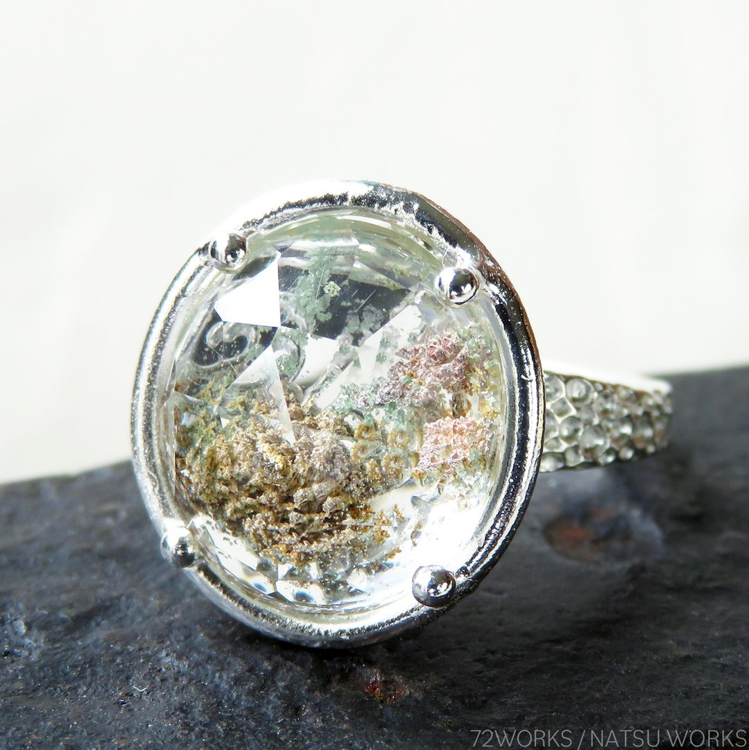 Garden Quartz Ring - 戒指 - 宝石 绿色