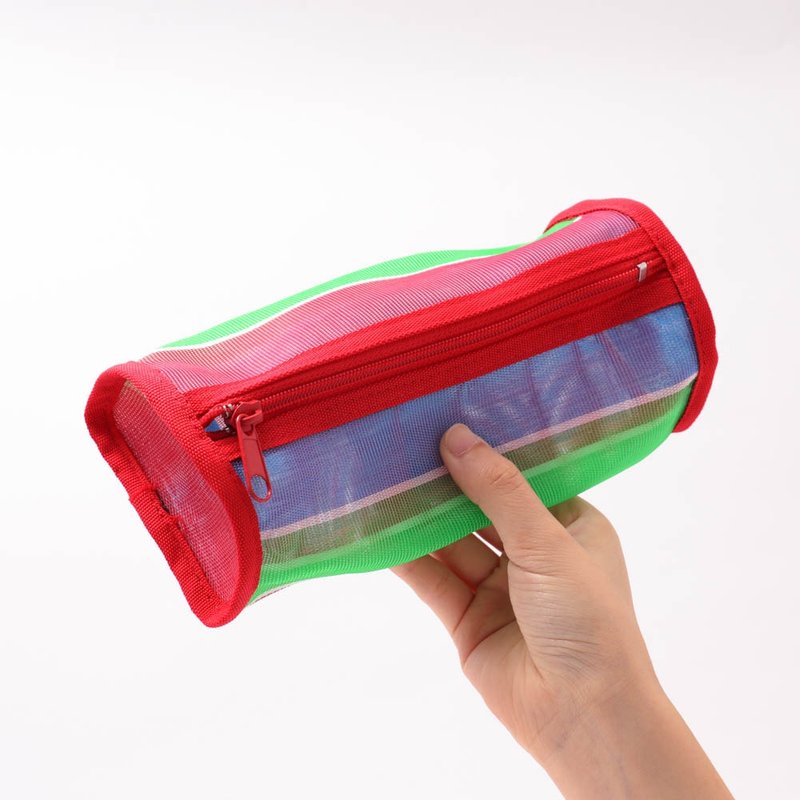 24小时内出货 茄芷阿嬷 复古笔袋/万用袋(红/蓝/绿) - 铅笔盒/笔袋 - 塑料 