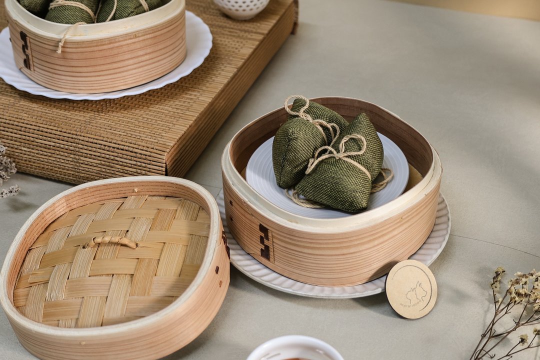 粽子 Zongzi 纯手作 吊饰 家饰品 猫咪儿童玩具 中式料理 - 玩具 - 其他材质 多色