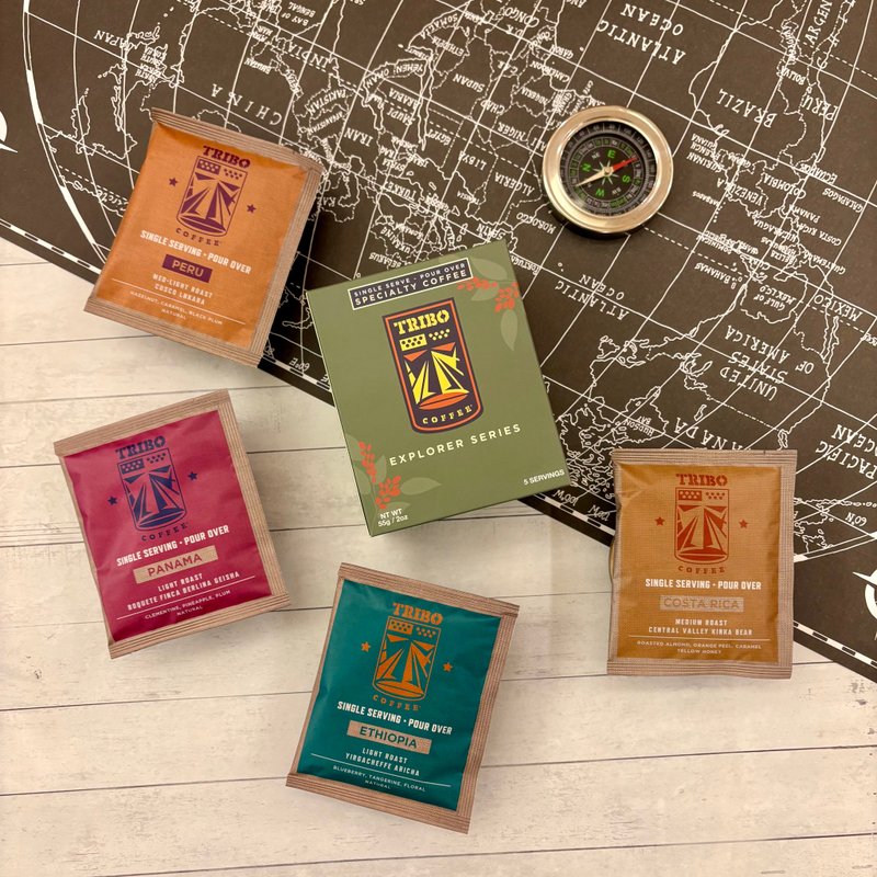 探索系列 滤挂式咖啡 (5入/10入) - 咖啡 - 其他材质 