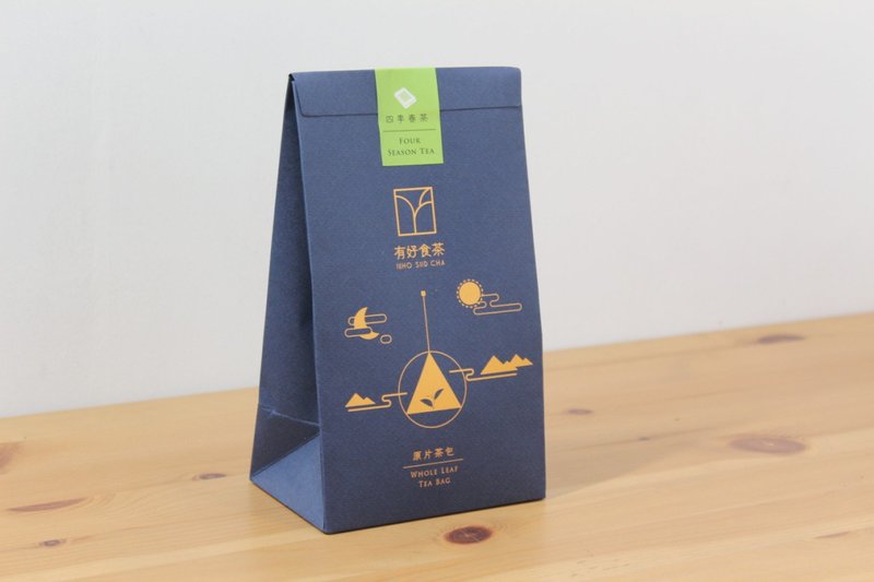 【原叶茶包】悠韵四季春茶 三角立体茶包 12入 - 茶 - 纸 绿色