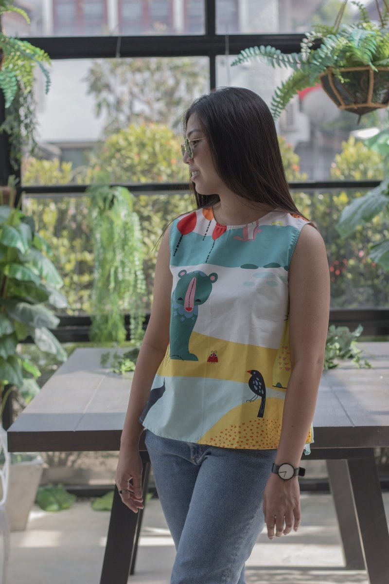 Sleeveless - 女装背心 - 棉．麻 多色