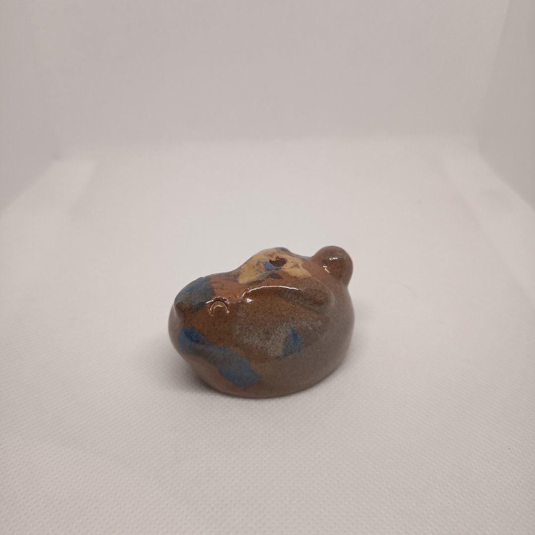生肖玉兔香插扩香石茶宠纸镇陶瓷烧制 - 香薰/精油/线香 - 陶 多色