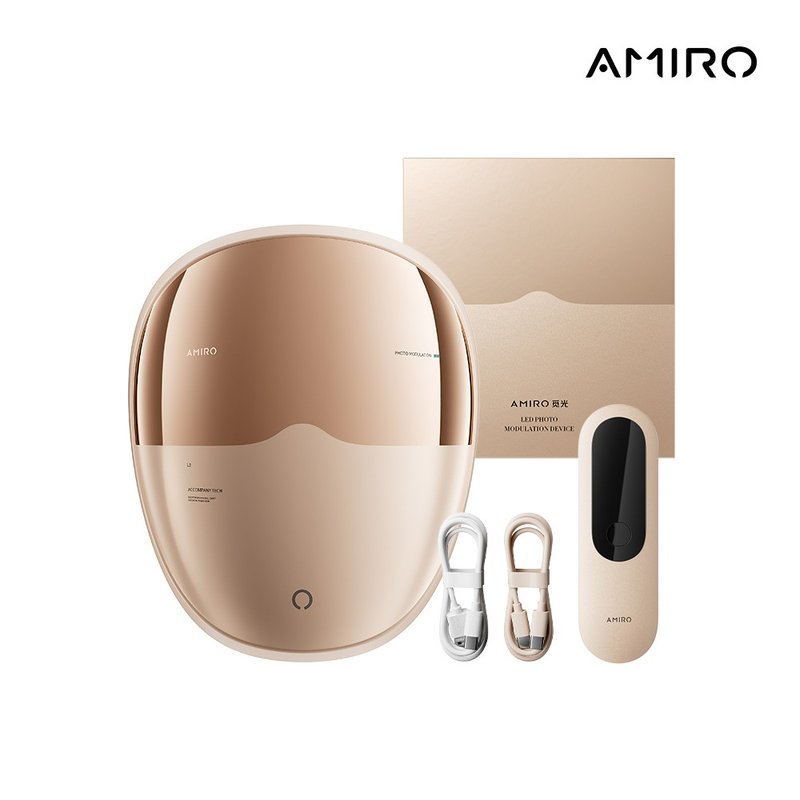 AMIRO L2 PRO 彩虹时光面罩 - 脸部按摩/清洁工具 - 其他材质 