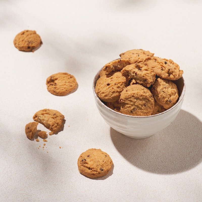 【饼干学院】蔓越莓酥130g Cranberry Cookie (裸饼入夹链袋) - 零食/点心 - 新鲜食材 红色