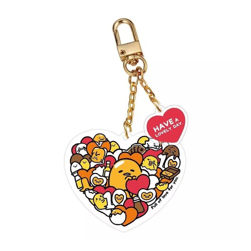 蛋黄哥10周年造型悠游卡-满满爱(裁型) - 造型悠游卡/交通卡 - 其他材质 橘色