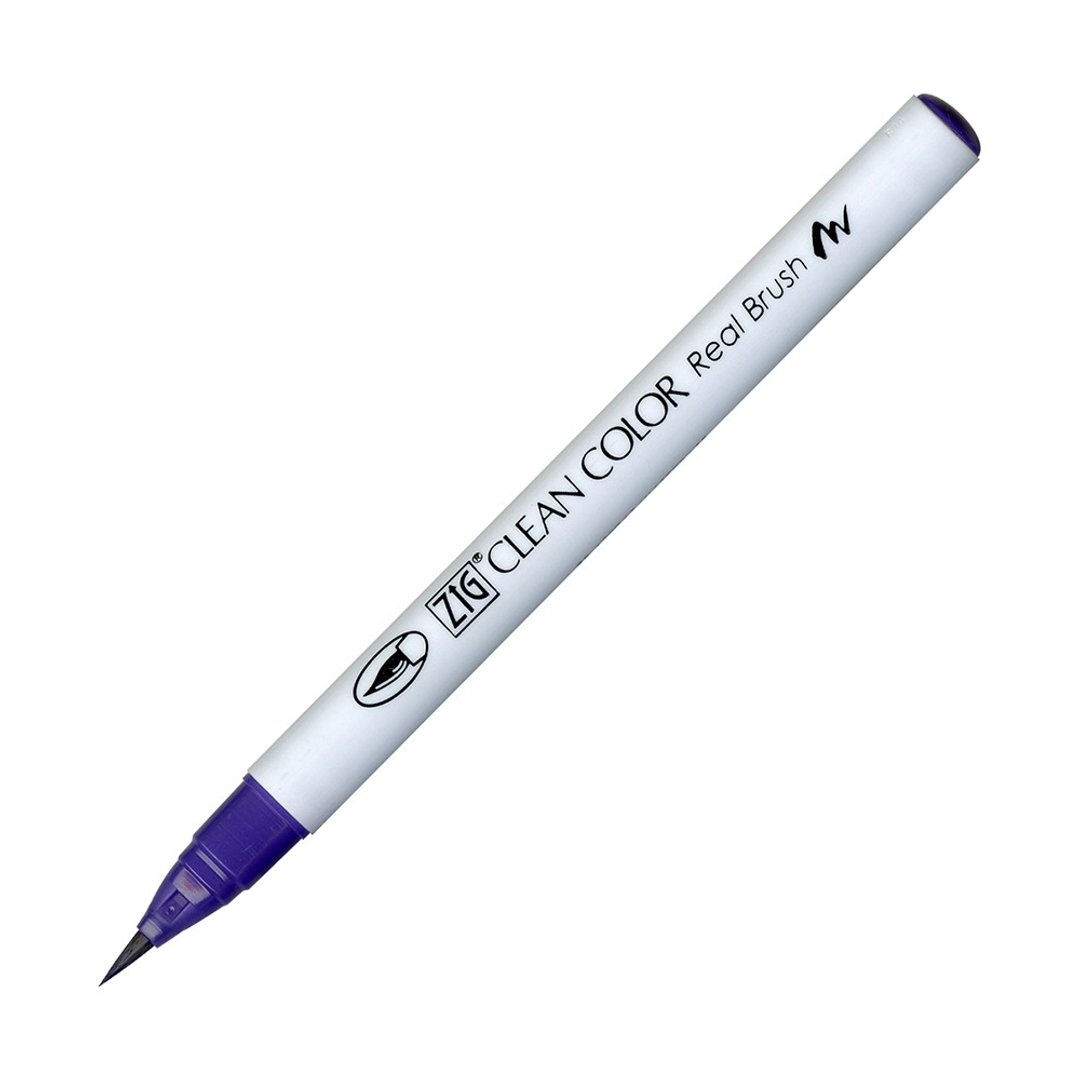 【Kuretake 日本吴竹】ZIG 彩绘毛笔 Violet - 其他书写用品 - 塑料 多色