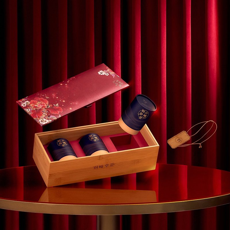 【茶叶礼盒】韵竹过年礼盒-国宾得奖摘星台湾茶叶环保礼盒 - 茶 - 新鲜食材 