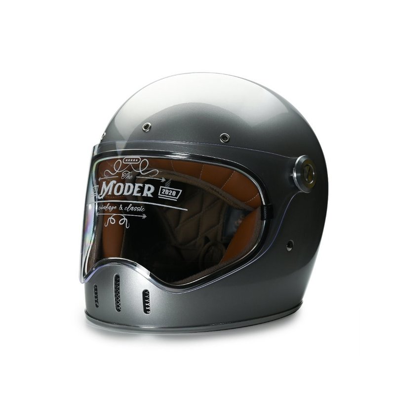 MODER摩德-LOUISE路易士-亮光星空银 - 安全帽 - 其他材质 