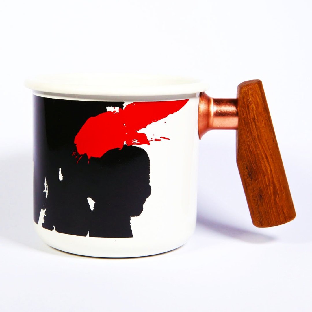董阳孜 X Truvii 水墨摇滚杯 读衣跨界合作商品 - 茶具/茶杯 - 珐琅 白色