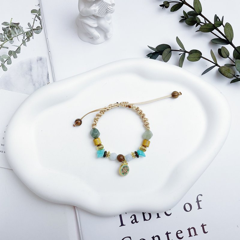 串串手作|森森不息系列-编织手链课程 - 金工/饰品 - 半宝石 