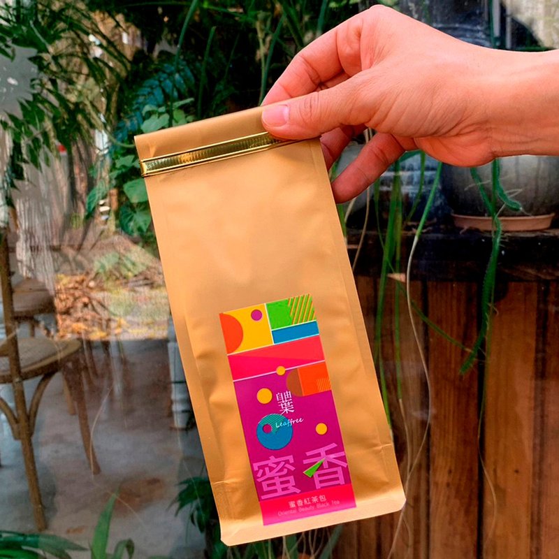 自由叶 | 蜜香红茶 | 原片茶包20入 天然独特蜜果香 冷泡热冲 - 茶 - 其他材质 紫色