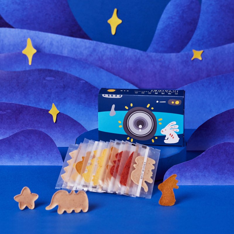 台北时光造型果含片 20入(加码赠 - 光源兔造型钥匙圈&透明贴纸) - 水果干 - 新鲜食材 多色