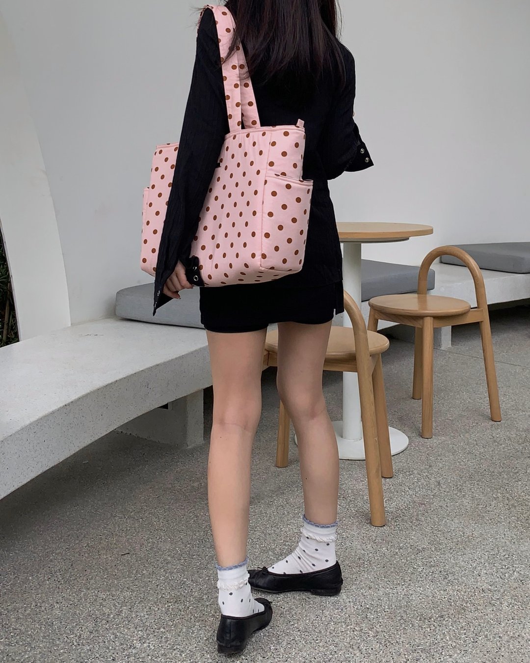 SUNSCRÈME - CARRYALL DOT BAG (CARRYALL 圆点款包包) - 其他 - 其他材质 