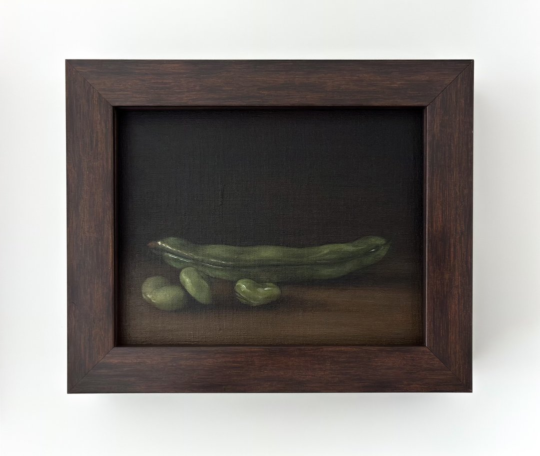 静谧线条 ー 豌豆 ー - 海报/装饰画/版画 - 木头 