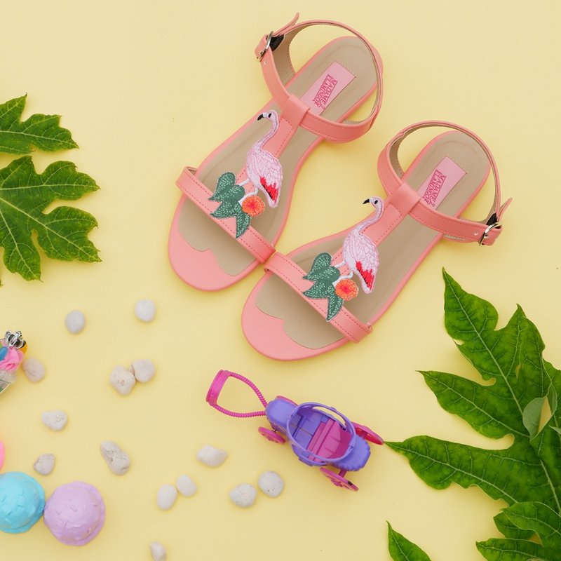 Fla-Min-Gle Peach - 女款休闲鞋 - 聚酯纤维 粉红色