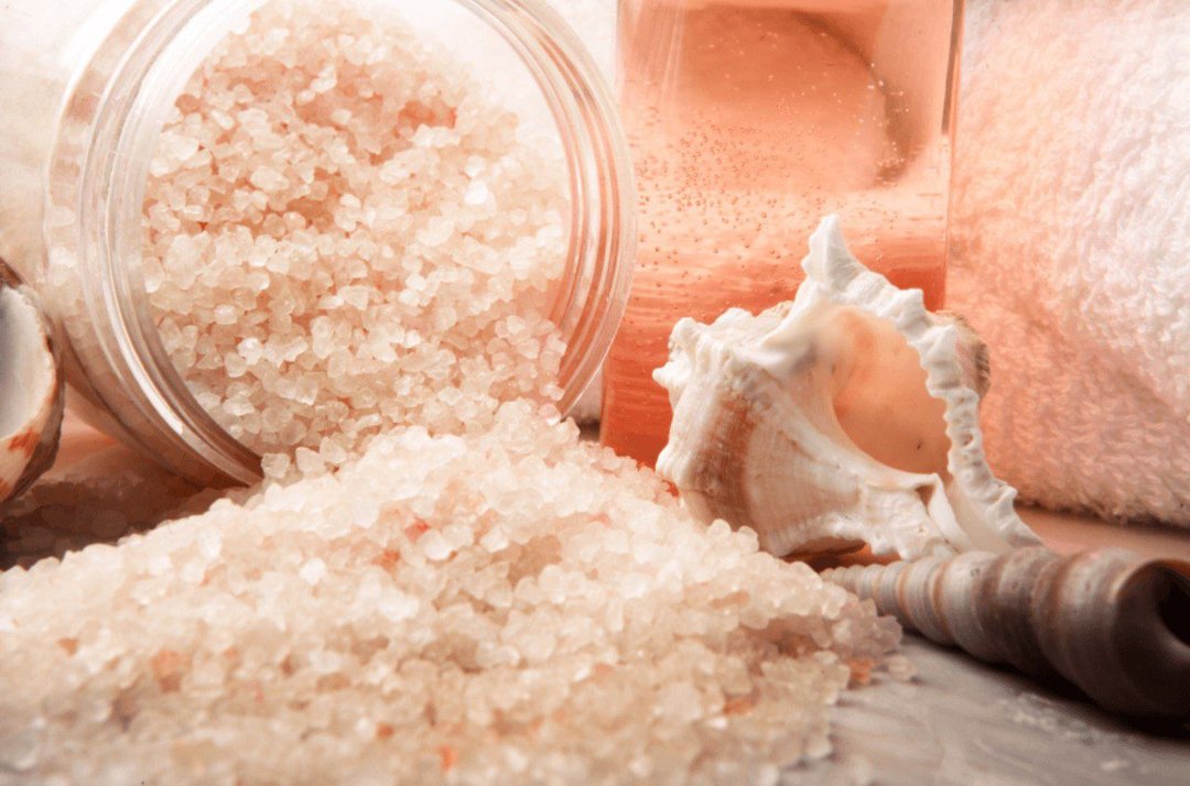 Spa Bath Salt Gift with Black Currant / Black Currant Self Love Salt Bath - 沐浴用品 - 植物．花 白色