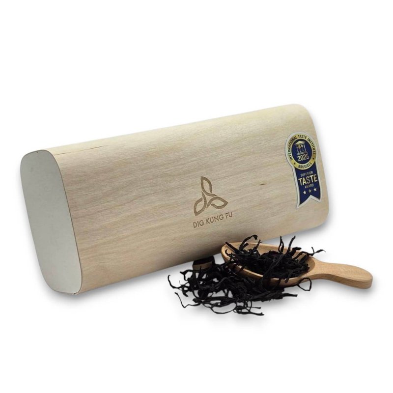 【送礼推荐】2025 ITQI 风味绝佳奖三星级点功夫有机红玉红茶礼盒 - 茶 - 其他材质 卡其色