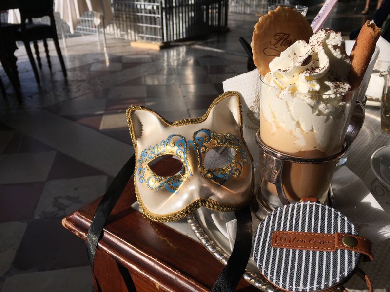 旅行相机镜头盖收纳套(航海蓝白条纹) - 相机 - 真皮 蓝色