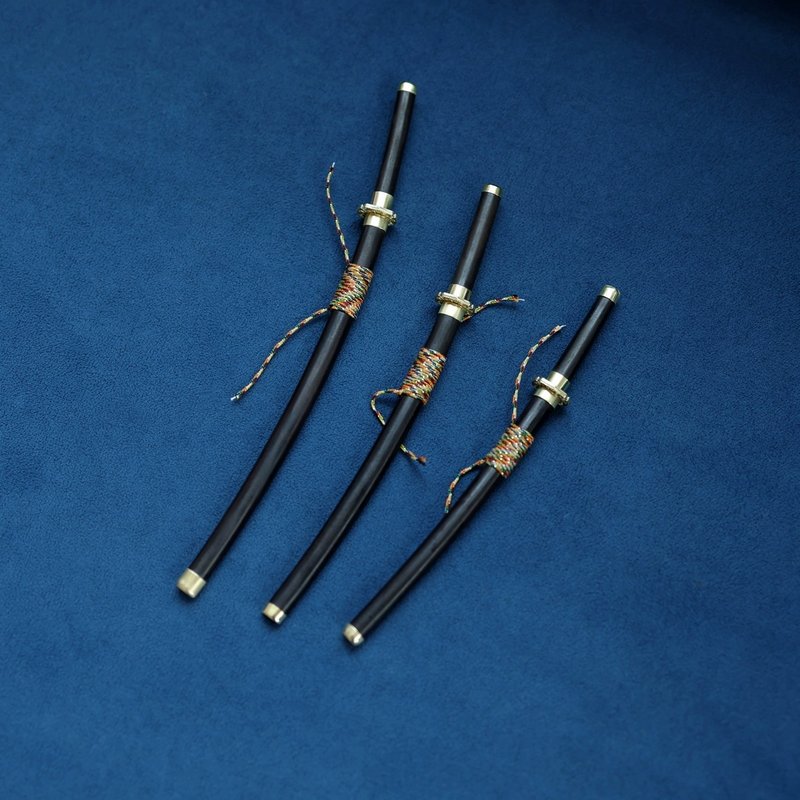 1:6微缩收藏品, 日本武士刀, 胁差, 打刀, 太刀. 微缩兵器模型 - 玩偶/公仔 - 不锈钢 