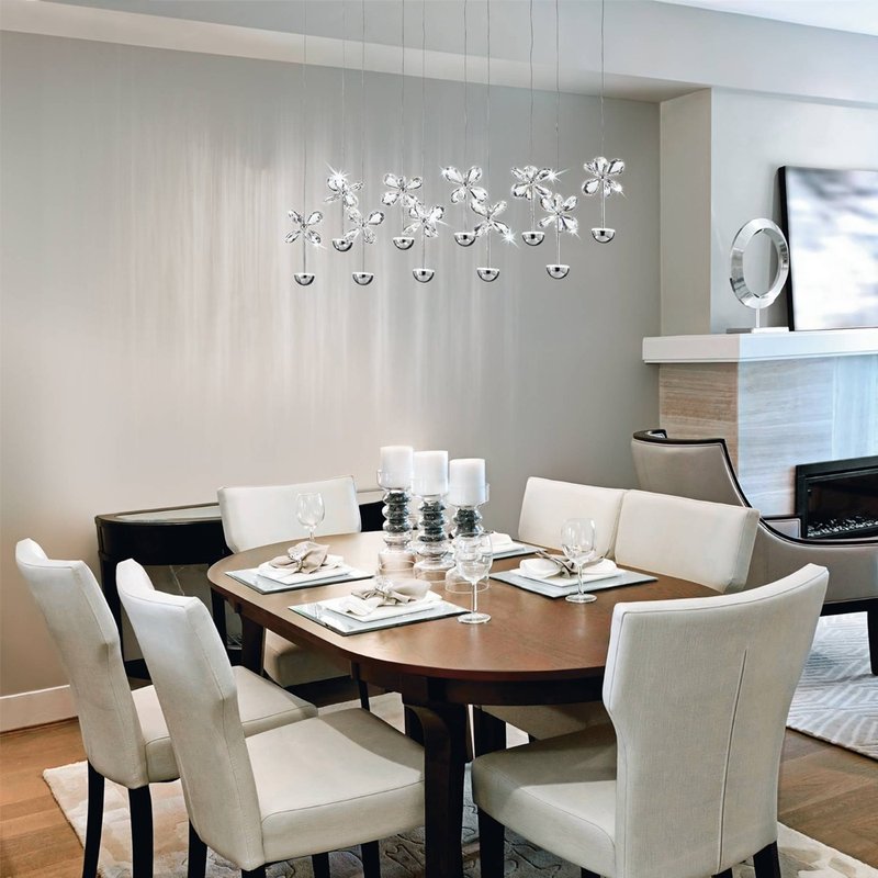 【圣诞礼物】EGLO奥地利灯饰 | 水晶灯 | 餐桌吊灯- 赠波兰木桌灯 - 灯具/灯饰 - 水晶 透明